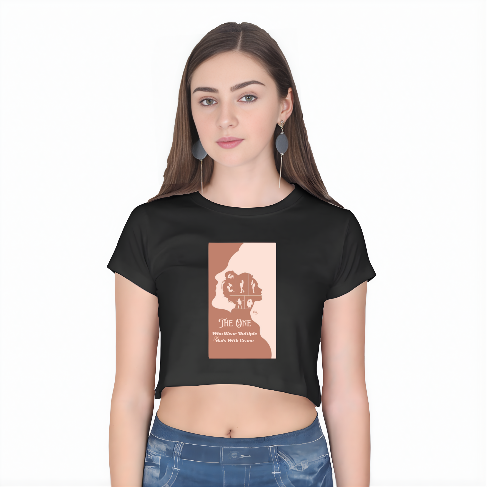 The One – The Woman Who Wears Multiple Hats With Grace | Empowered Women Graphic T-Shirt