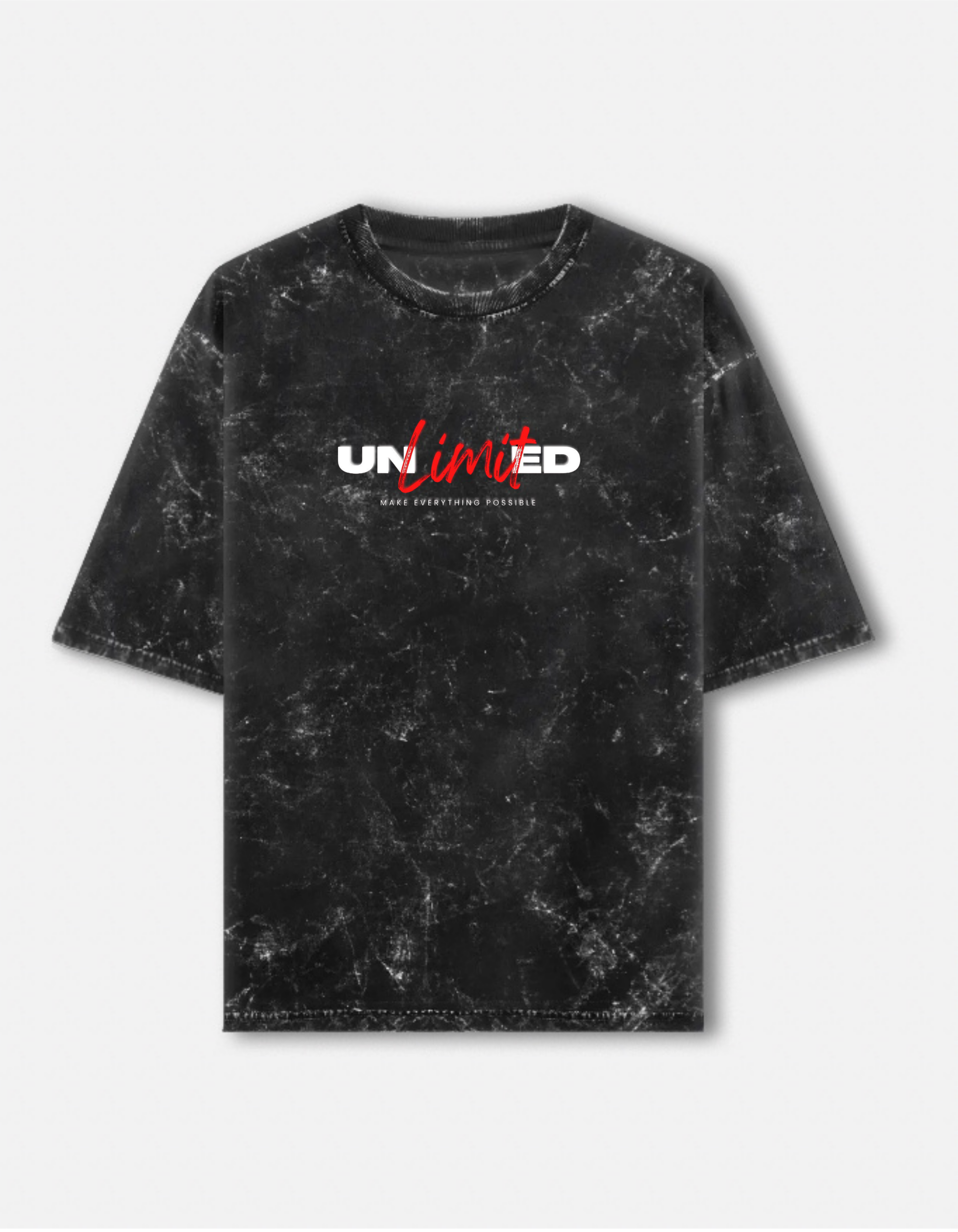 Urban Fade – Unisex Acid Washed Oversized Streetwear Tee